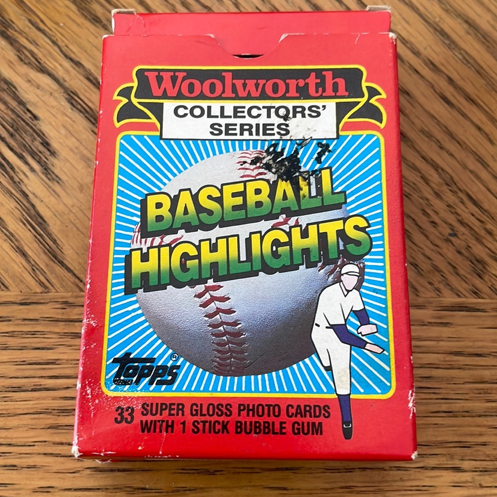 Topps Baseball Cards Woolworth Collector’s Series
